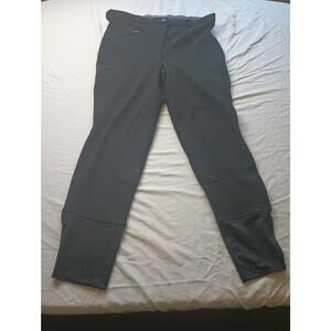 Tuff Rider Breeches Pants 36 Ribbed Black Women's Ribbed Knee Patch